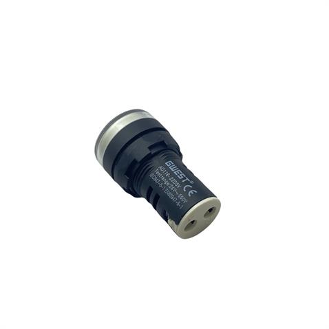 24V-550V DİJİTAL VOLTMETRE (LEDLİ) (22/29.5 MM) BEYAZ