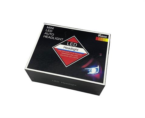 12V-24V H27 COB LED XENON FAR AMPUL SETİ 10.000K 8000 LÜMEN (BUZ MAVİ)