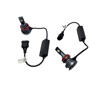 T.M.T 12V H11 CSP LED XENON FAR AMPUL SETİ 6500K 8000 LÜMEN CANBUS
