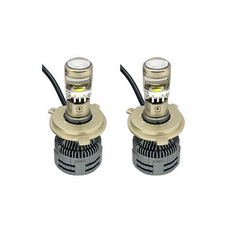 12V H4 CSP LED XENON FAR AMPUL SETİ ?K ? LÜMEN MERCEKLİ CANBUS