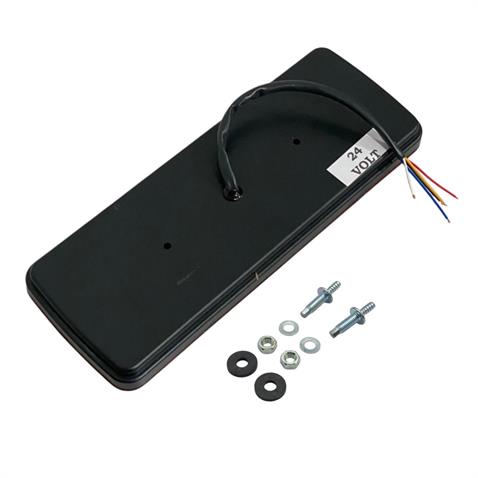 24V STOP LAMBASI (NEON LEDLİ-KAYAR SİNYALLİ) (4 FONKSİYONLU) (365*130*40 MM) E BELGELİ