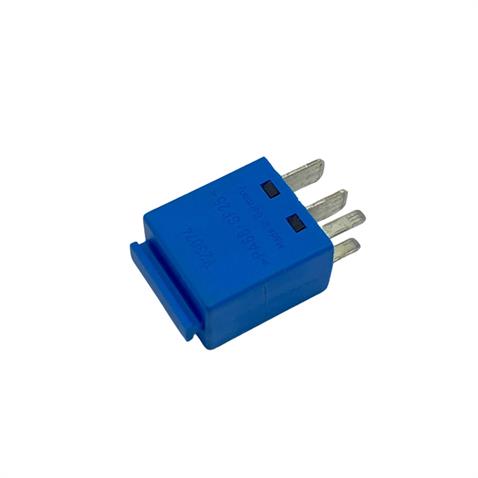 12V RÖLE 4 UÇLU MİKRO (MAVİ) (3-5-1-2) OEM