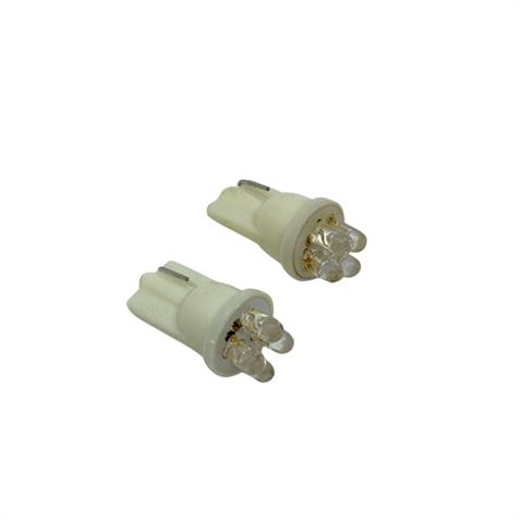 12V DİPSİZ T10 AMPUL 4 LEDLİ BEYAZ (2 AD)