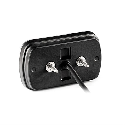 FRISTOM 12V-30V STOP LAMBASI LEDLİ (3 FONKSİYONLU) (120*70 MM) E9