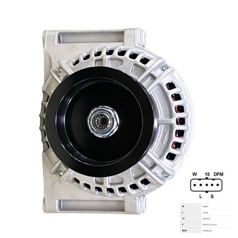 BOSCH 24V ALTERNATÖR DİNAMO 80A (W-L-15-S-DFM) DAF CF85/XF105 EURO5