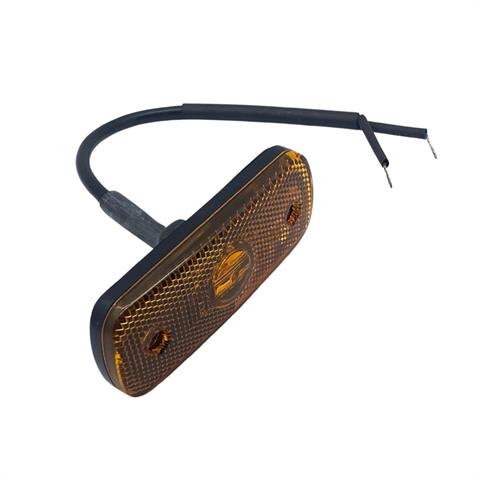 SABA-VARROC 24V YAN SİNYAL LAMBASI SİDE MARKER SARI (TEK LEDLİ) (109*44 MM)