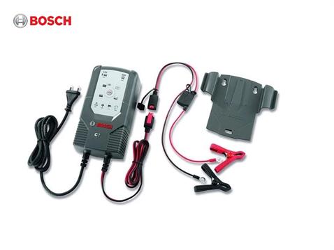 BOSCH 12V-24V ŞARJ REDRESÖRÜ (AKÜ ŞARJ CİHAZI) OTOMATİK C7 (12V-7 A / 24V-3.5 A) (+AGM)