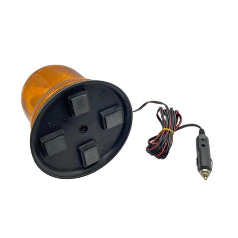 24V DÖNER LAMBA MIKNATISLI ÇAKMAK FİŞLİ (SARI)