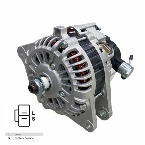 12V ALTERNATÖR DİNAMO VAKUMLU MITSUBISHI TİPİ 110 A HYUNDAI H1/KIA SORENTO 2.5 CRDI 2002-2006