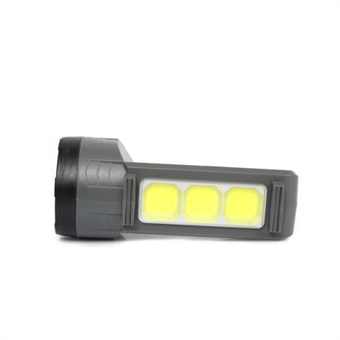 EL FENERİ-ÇALIŞMA LAMBASI LEDLİ (USB ŞARJLI) (ULTRA PARLAK GÜÇLÜ LED) (KIRMIZI-BEYAZ) (200*85 MM)