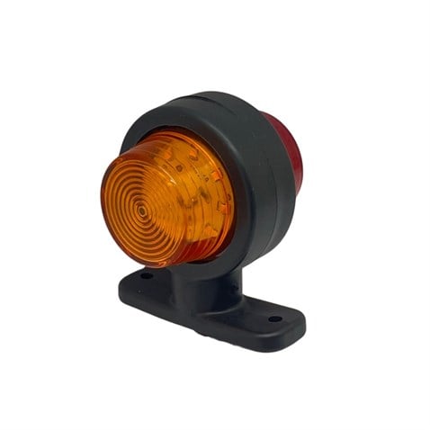 12V-24V TAKOZ LAMBASI MİNİ KÜPE TİP KIRMIZI-SARI (6 LEDLİ)