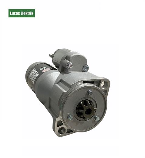LUCAS 12V MARŞ MOTORU HITACHI TİPİ 9 DİŞ 2.3 KW BAOLI-CLARK-DAEWOO-HYUNDAI-JCB-KOMATSU-LINDE-SAMSUNG