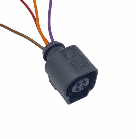 SİS LAMBA-HARARET MÜŞÜRÜ-ABS SENSÖR-FAR AYAR SOKETİ (4 FİŞ KABLOLU) AUDI-SEAT-VW 
