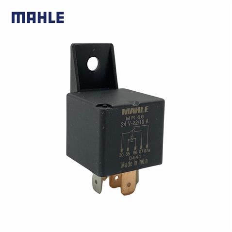 MAHLE 24V RÖLE 5 UÇLU 22 A/10 A (ÇİFT PLATİN) (30-85-86-87-87a)