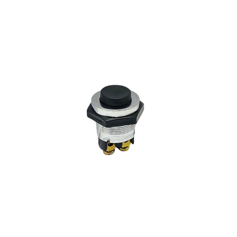 BUTON METAL (VİDALI) (22 MM) SİYAH