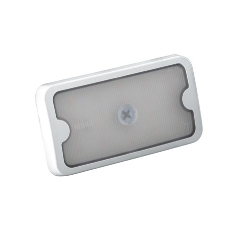 FRISTOM 12V-30V TAVAN LAMBASI LEDLİ 4 FONKSİYONLU 1000-70 LÜMEN KIRMIZI-BEYAZ (155*83 MM) (BUTONLU)