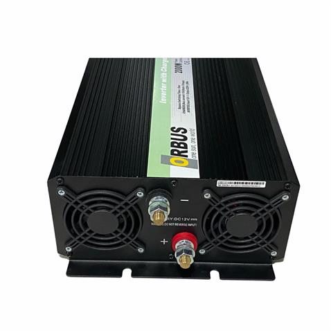 ORBUS 12V DC > 230V AC İNVERTER 2000W (MODİFİYE) (15 A ŞARJLI)