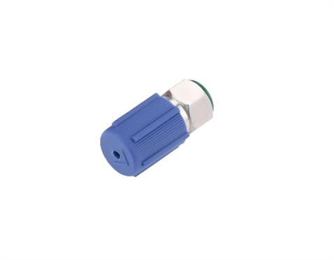 ARAÇ KLİMA GAZI DÖNÜŞTÜRÜCÜ ADPTÖRÜ R12 > R134A ALÇAK BASINÇ (MAVİ)