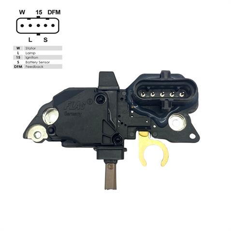 FLAG 24V KÖMÜRLÜ KONJEKTÖR BOSCH TİPİ (W-L-15-S-DFM) MAN TGX-MERCEDES AXOR-SCANIA GERMANY