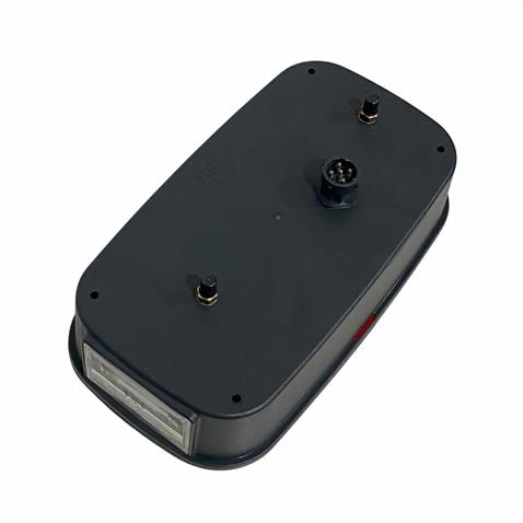 HELLA 12V STOP LAMBASI PLAKALI SOKETLİ (5 FONKSİYONLU) (245 X 138 MM) SOL 