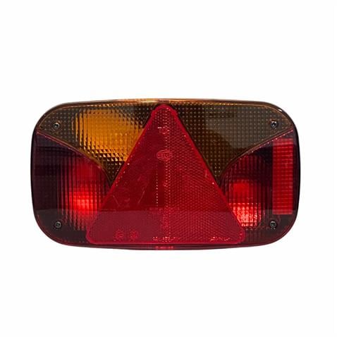 HELLA 12V STOP LAMBASI PLAKALI SOKETLİ (5 FONKSİYONLU) (245 X 138 MM) SOL 