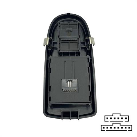 CAM ANAHTARI (ÇİFTLİ SOL KAPI) (ÇERÇEVELİ) IVECO DAILY V 2011-2014