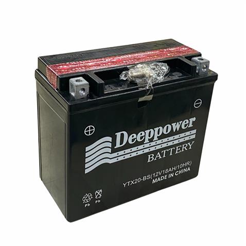 DEEPPOWER 12V 18 AH MOTOSİKLET AKÜSÜ (172*84*150) (YTX20-BS) (TERS)