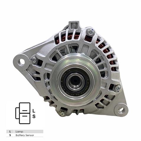 12V ALTERNATÖR DİNAMO VAKUMLU MITSUBISHI TİPİ 110 A HYUNDAI H1/KIA SORENTO 2.5 CRDI 2002-2006