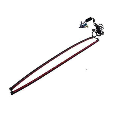 12V ŞERİT KAYAR SİNYAL-BEYAZ SABİT ÇAKAR ESNEK LED (47*1) (2 AD)