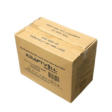 KRAFTVOLL OT100-12 12V 106 AH/108 AH VRLA-AGM-JEL AKÜ (333*173*222 MM) (31.3 KG)