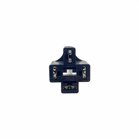 RÖLE SOKETİ (RÖLE YUVASI) 5 UÇLU SİYAH (4 KABLOLU) (2.5 MM KABLOLU)