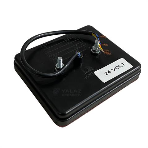 24V STOP LAMBASI (NEON LEDLİ) (4 FONKSİYONLU) (136*114 MM)