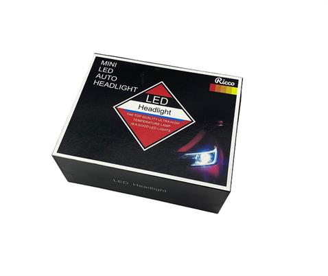 12V-24V H4 COB LED XENON FAR AMPUL SETİ 10.000K 8000 LÜMEN (BUZ MAVİ)