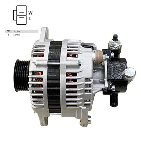 12V ALTERNATÖR DİNAMO HITACHI TİPİ 110 A (W-L) (VAKUMLU) OPEL ASTRA/COMBO/CORSA/VECTRA 1.7 DİZEL