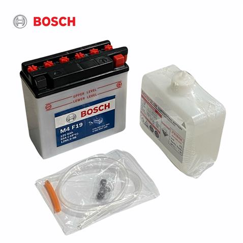 BOSCH 12V 6 AH MOTOSİKLET AKÜSÜ 55 A (EN) (136*61*131) (M4 F19) (12N5.5-3B)