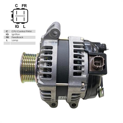 DENSO 12V ALTERNATÖR DİNAMO 105 A (C-IG-FR-L) (4 FİŞ) HONDA ACCORD VII/CIVIC VIII/CR-V II