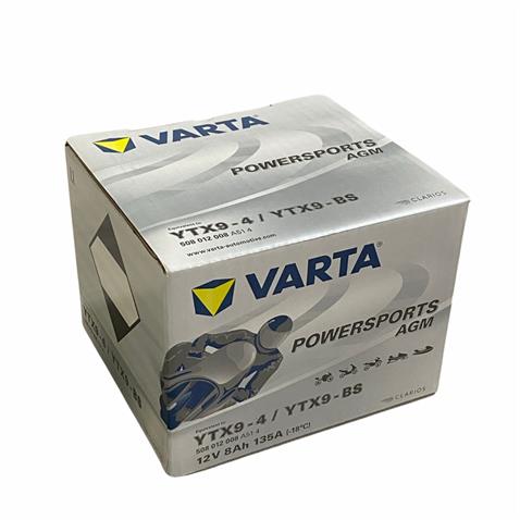 VARTA 12V 8 AH MOTOSİKLET AKÜSÜ AGM 135 A (EN) (151*87*106) (YTX9-4) (YTX9-BS) (A514)