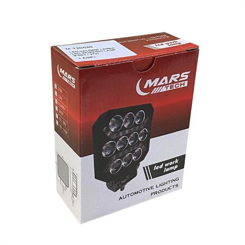 MARS 10V-30V OFF-ROAD LED ÇALIŞMA LAMBASI BEYAZ (SARI GÜNDÜZ SÜRÜŞLÜ/DÜZ-ÇAKARLI) (110*110*35 MM)