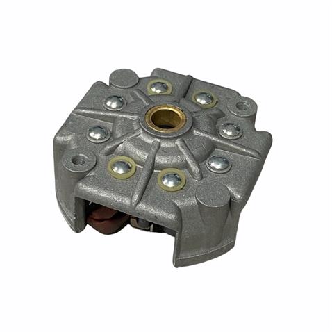 12V MARŞ KÖMÜR YUVASI (ARKA KAPAK) MAKO TİPİ (ALÜMİNYUM) (4 KÖMÜRLÜ) DODGE-FIAT-FORD-MF