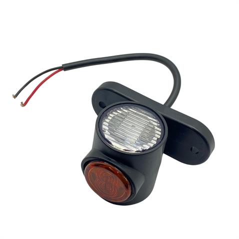 24V BOYNUZ TAKOZ LAMBASI KISA (LEDLİ) SARI-KIRMIZI-BEYAZ SOL