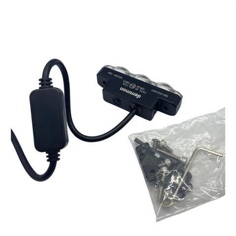 DEMMON 12V-24V LED LAMBA OFF-ROAD MERCEKLİ 3 LEDLİ 10W SARI MİNİ (80*19 MM)