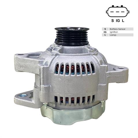12V ALTERNATÖR DİNAMO 70 A (3 FİŞ OVAL SOKET) (S-IG-L) GEELY-TOYOTA COROLLA 1.6 1992-1999