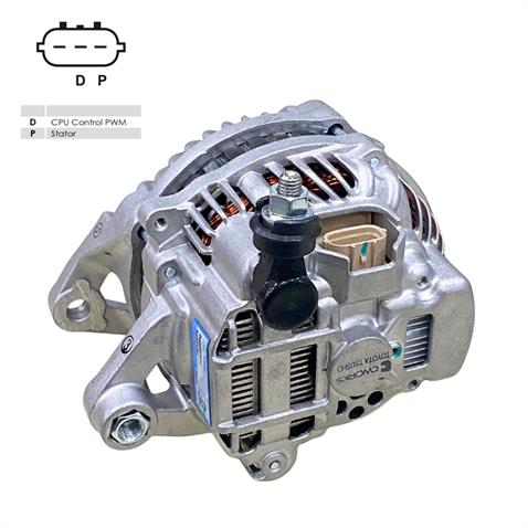 12V ALTERNATÖR DİNAMO MITSUBISHI TİPİ 90 A (3 FİŞ) (D-P) MAZDA 2/3-NISSAN NAVARA/SKYSTAR