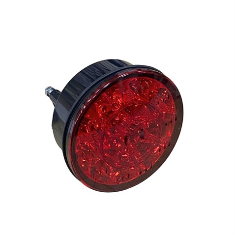 24V PARK-STOP LAMBASI YUVARLAK (LEDLİ KIRMIZI) (98 MM)