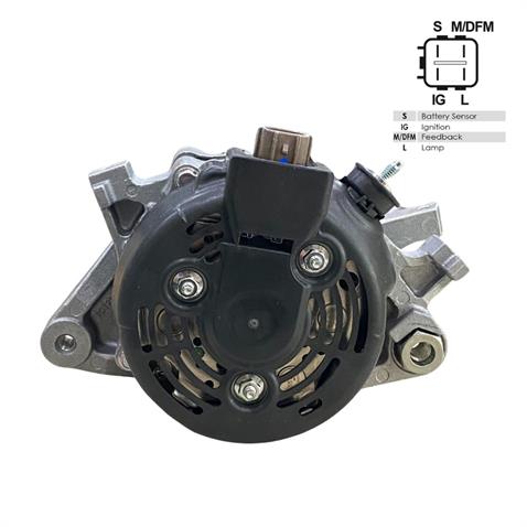DENSO 12V ALTERNATÖR DİNAMO 80 A (4 FİŞ) (S-M/DFM-IG-L) TOYOTA AURIS/COROLLA/URBAN CRUISER/YARIS