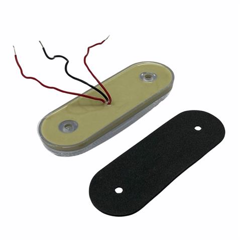 12V-24V YAN PARK LAMBASI DORSE SİDE MARKER FONKSİYONLU BEYAZ YM (18 LEDLİ) (113*38 MM)