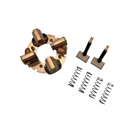 12V MARŞ KÖMÜR YUVASI ISKRA TİPİ (4 KÖMÜRLÜ SET) ERKUNT-HİDROMEK-JCB-MF