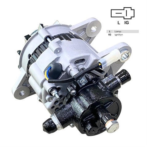 24V ALTERNATÖR DİNAMO 30 A (VAKUMLU) (L-IG) MITSUBISHI CANTER FE 449 EM 