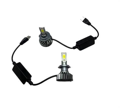 12V H7 COB LED XENON FAR AMPUL SETİ 6000K 8000 LÜMEN CANBUS