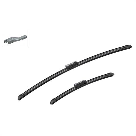 BOSCH SİLECEK SÜPÜRGESİ 600/340 MM AEROTWIN (A299S) FIAT 500-FORD KA-RENAULT ZOE-OPEL MOKKA